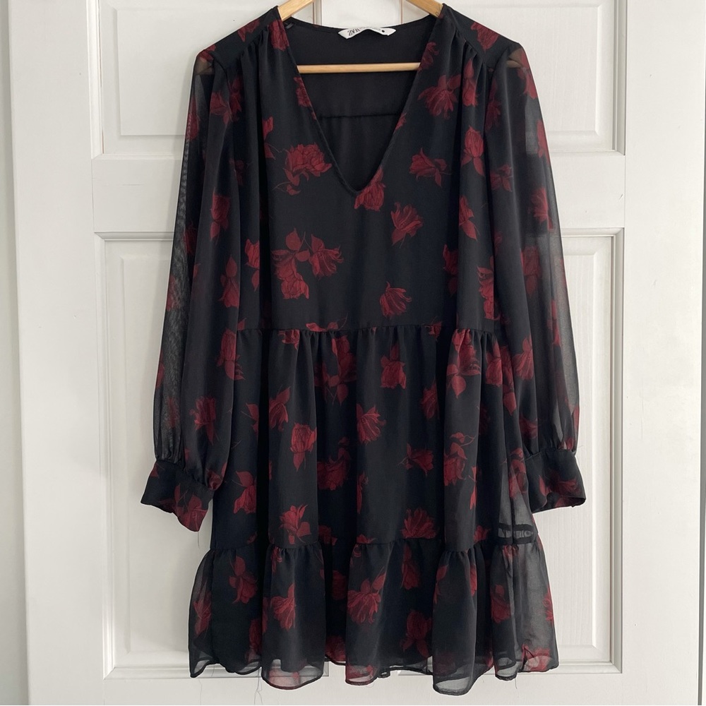 Zara Floral Print Dress